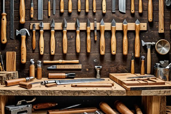Woodworking tools and materials